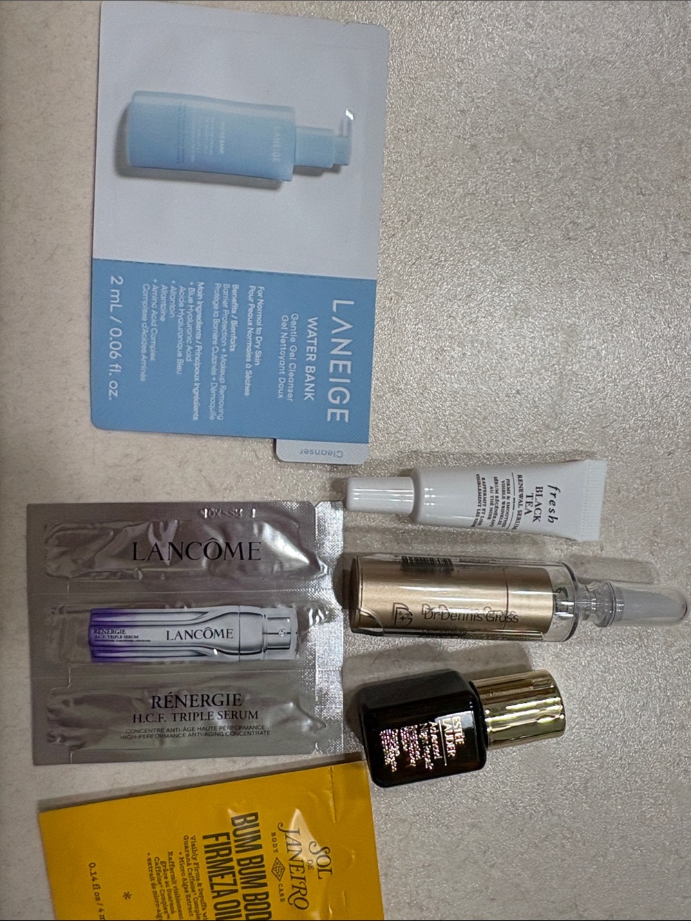 Assorted Skincare Samples